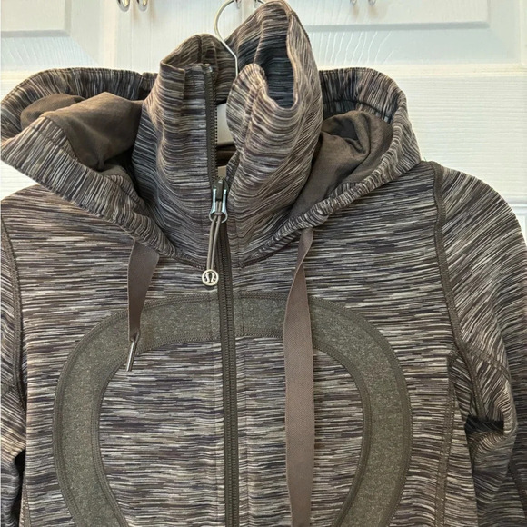 Lululemon Stride Jacket Wren Space Dye / Wren like new - Picture 6 of 8